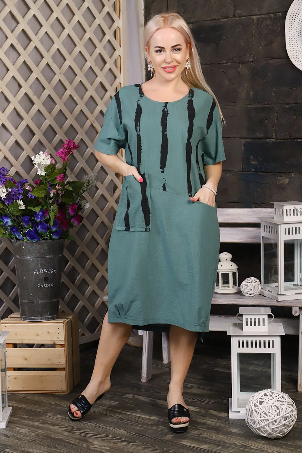 Платье НТ-ак-3461 светло-зеленый