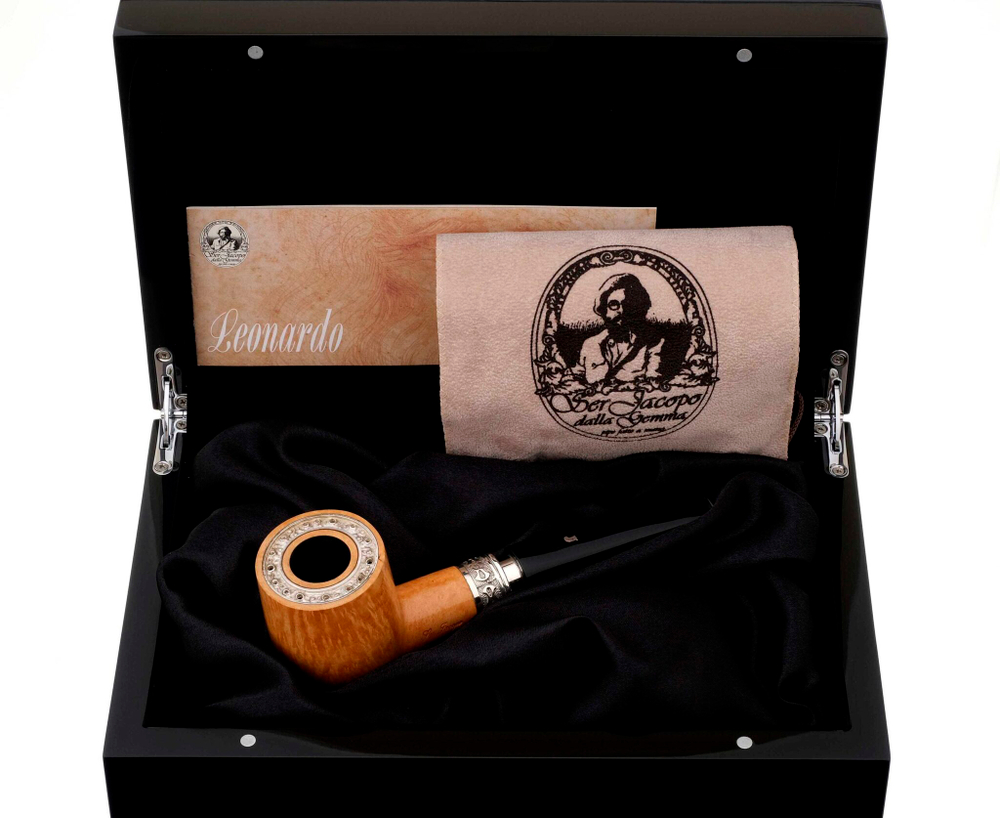 Трубка SER JACOPO Leonardo da Vinci Straight в шкатулке S205-1