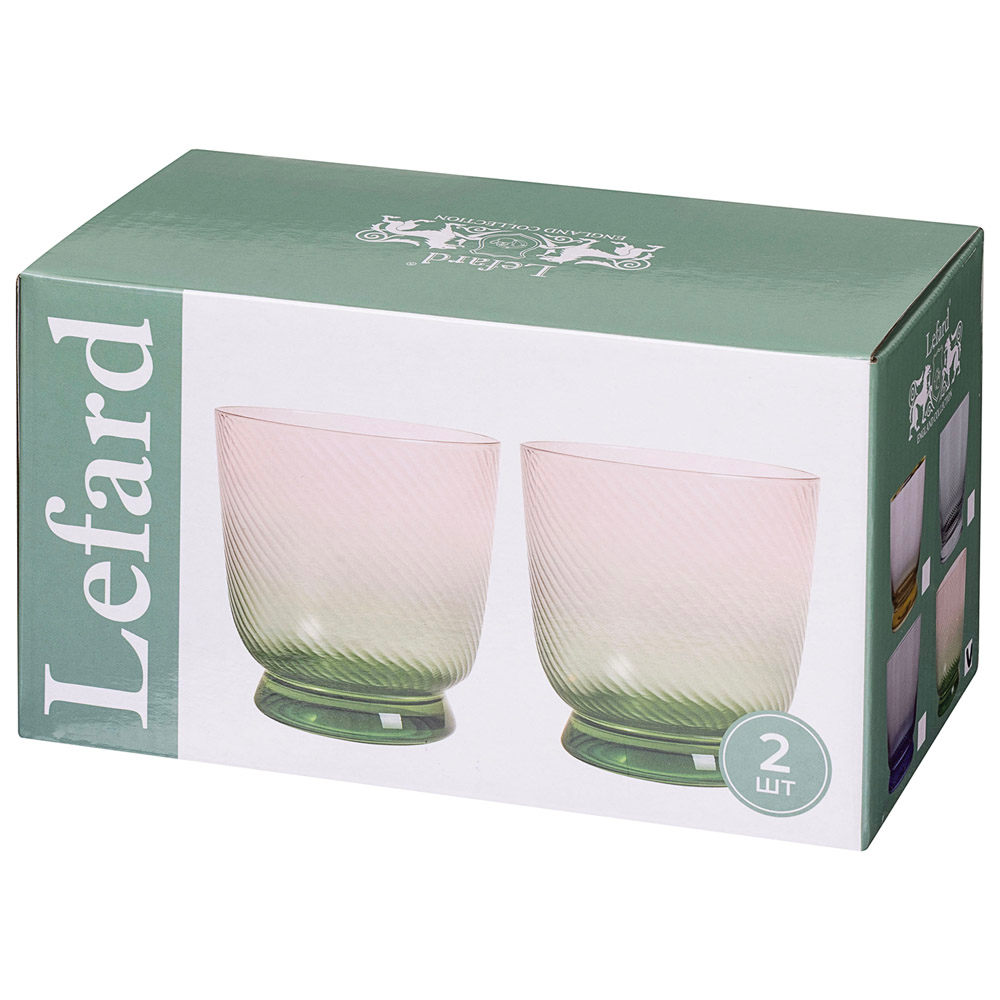 Набор стаканов "Twist & Shine" 2шт 360мл