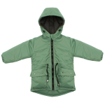 Парка для мальчиков 2702-07 мембрана р.122-128 хаки (Ириска)