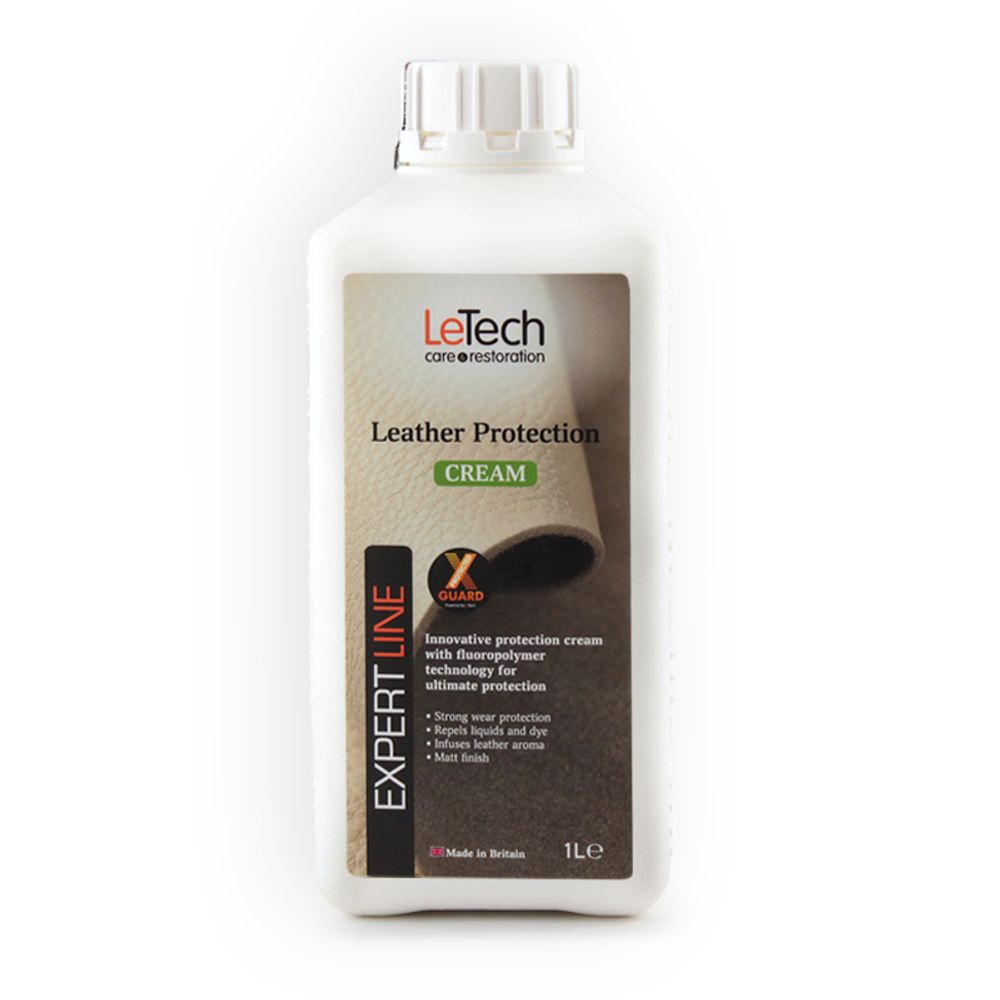 LeTech Expert Line Leather Protection Cream X-GUARD PROTECTED (1000ml) - Защитный крем для кожи