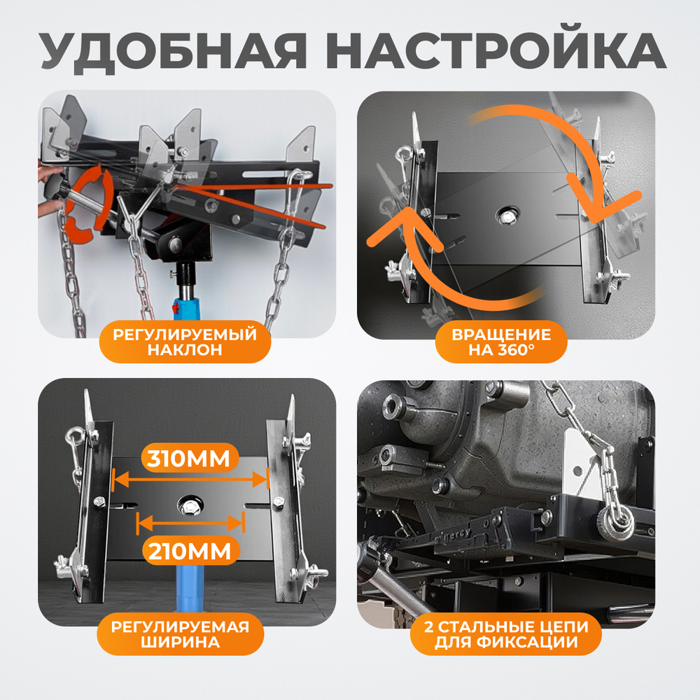 WDK-80005 Насадка на трансмиссионную стойку
