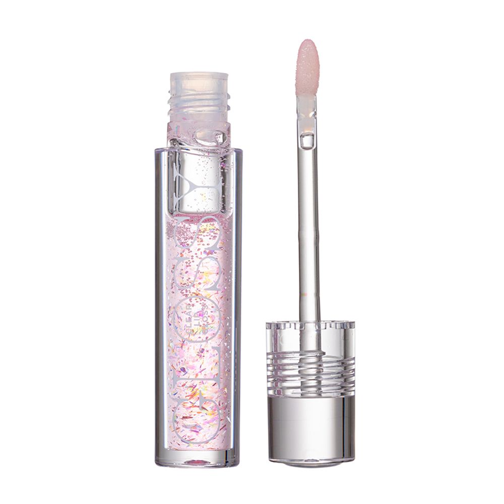 Parisa Блеск-топпер для губ Sparkly Lip Gloss, CG-01, сияющий, тон №2, Rose, 4 мл