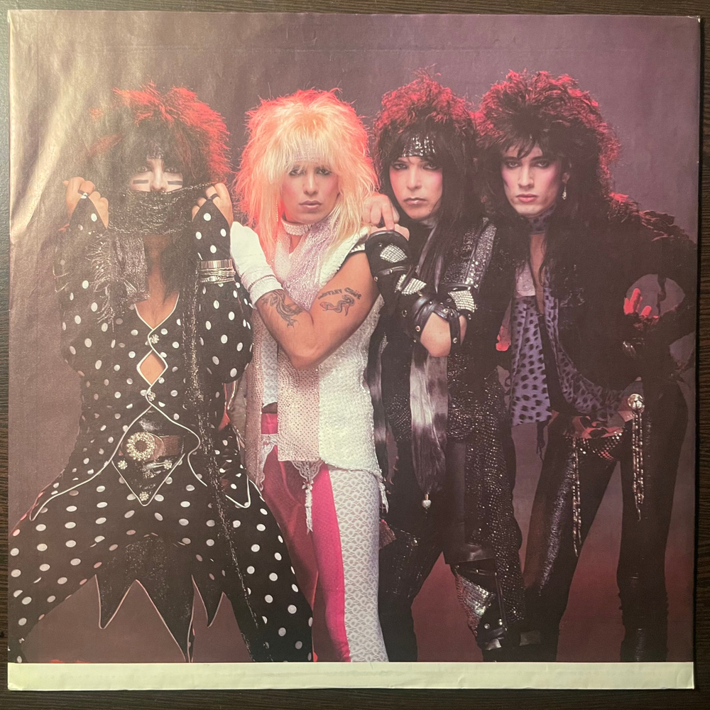 Motley Crue ‎– Theatre Of Pain (Германия)