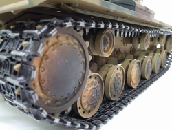 Радиоуправляемый танк Torro KV-2 1/16 с инфракрасной пушкой и звуковыми эффектами, 2.4G V3, для танкового боя