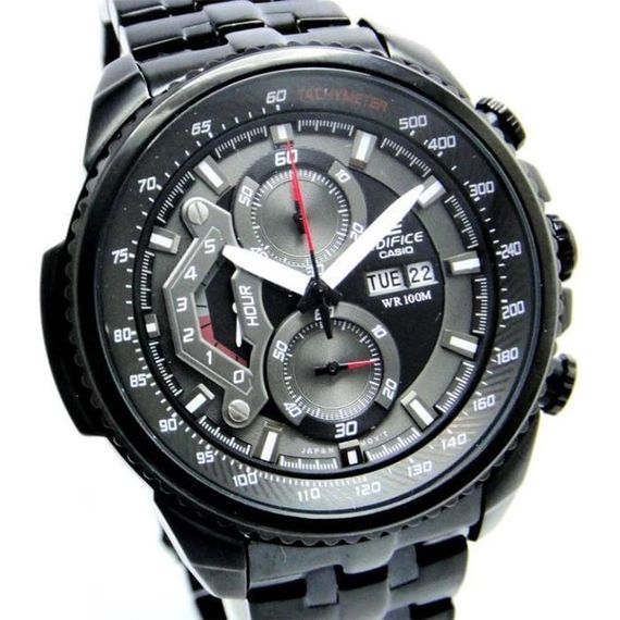 Японские наручные часы Casio Edifice EF-558DC-1A с хронографом▪