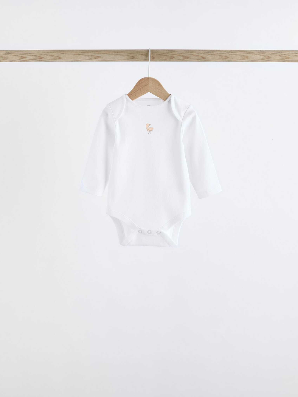 Боди с длинным рукавом для малышей Next K79-876, 5 шт., Белый