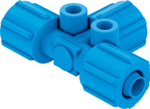 Тройник ниппельный с накидной гайкой Festo FCK-3-PK-9-KU (комплект 10 шт)