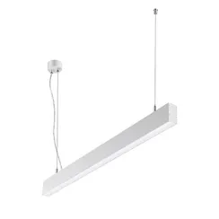 358879 OVER NT22 342 белый Светильник подвесной светодиодный (длина подвесов 1,2м) IP20 LED 4000K 30W вниз + 12W вверх 220V ITER