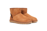 UGG Mens Classic Mini Deco Suede Boot Chestnut