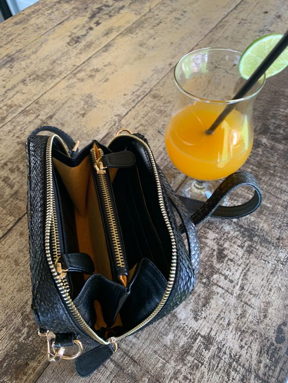 Сумка из кожи питона BG-335