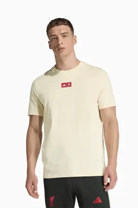Футболка adidas Liverpool FC 25/26 Graphic Tee - желтый