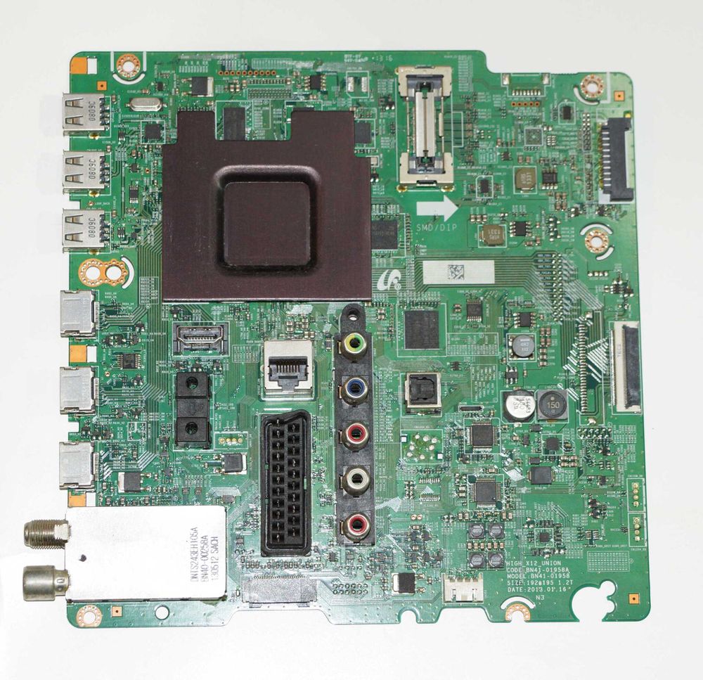 Main BN41-01958A BN94-06222 mainboard телевизора Samsung UE32F6540, UE40F6540AB