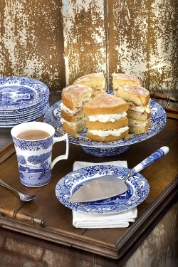 Spode - Синяя итальянская лопатка для теста 25см. / артикул   BLI1104-X  / GTIN 749151502208