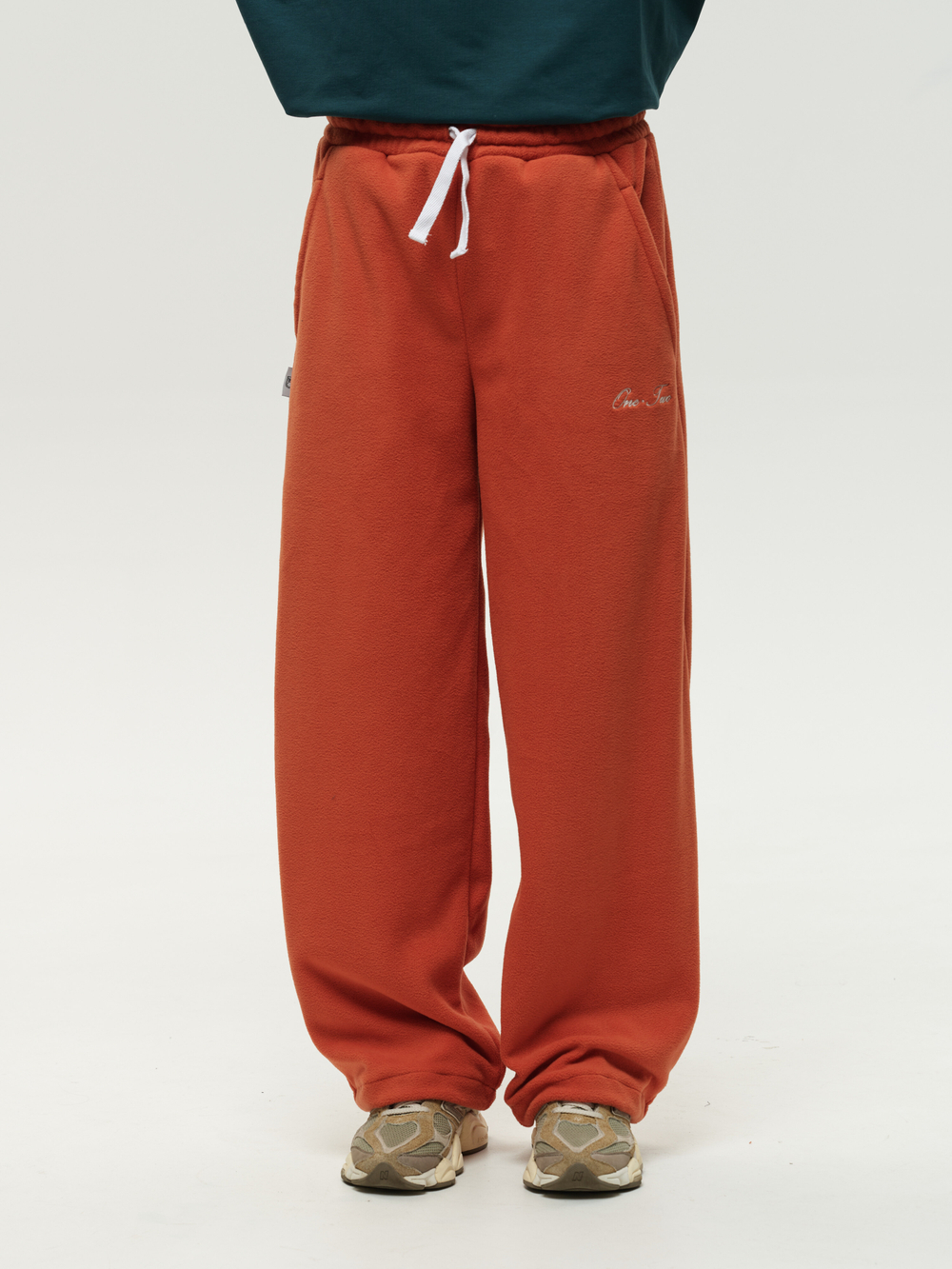 Drawstring Sweatpants Orange