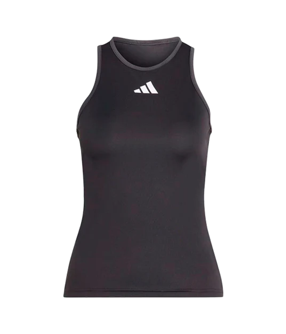 Топ для падел Adidas Club Tank Женский Чёрный | Спортивная майка