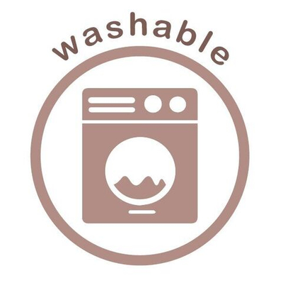 Стираемый коврик Nattiot Rainbow (Ø110 см), хлопок, мультиколор