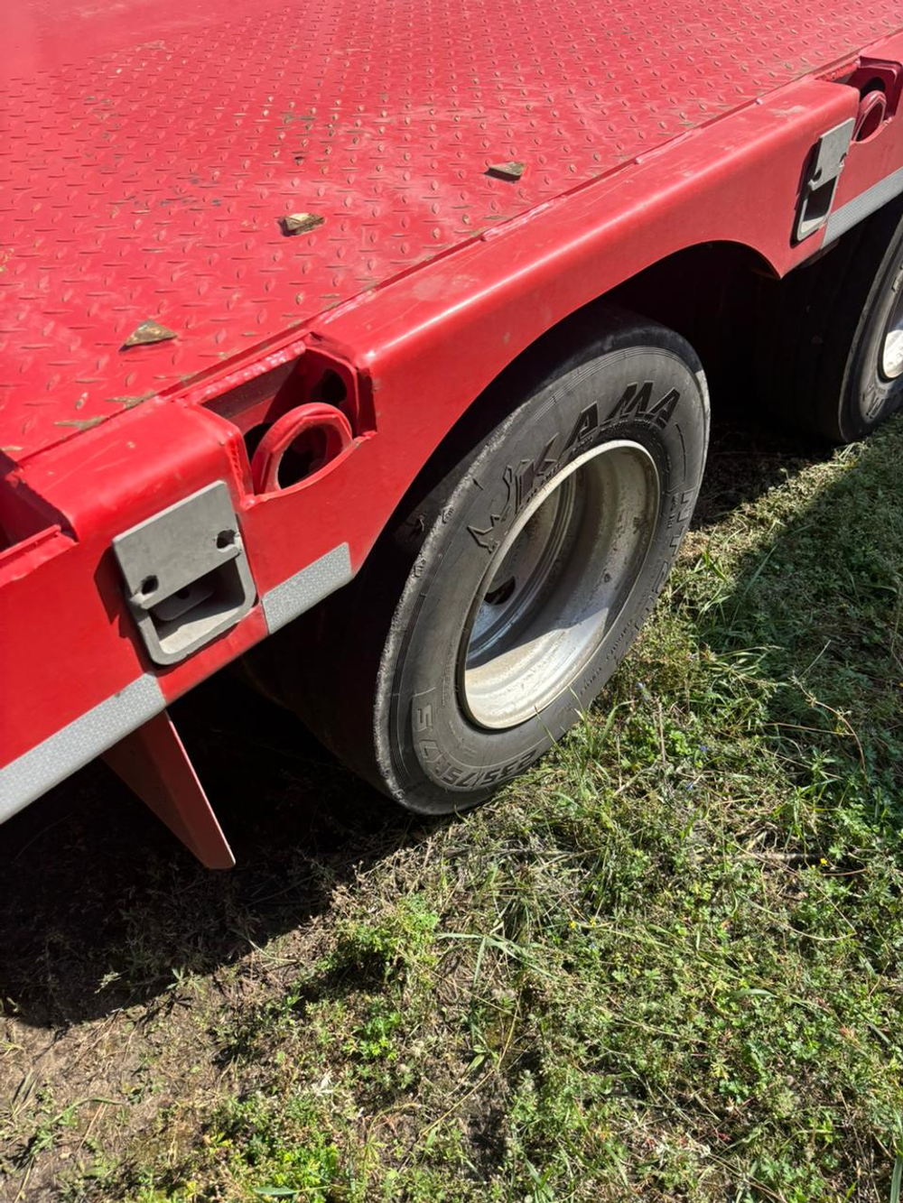 Тверьстроймаш 9939* Полуприцеп тяжеловоз 4 оси 993941-0023 (Раздвижной)