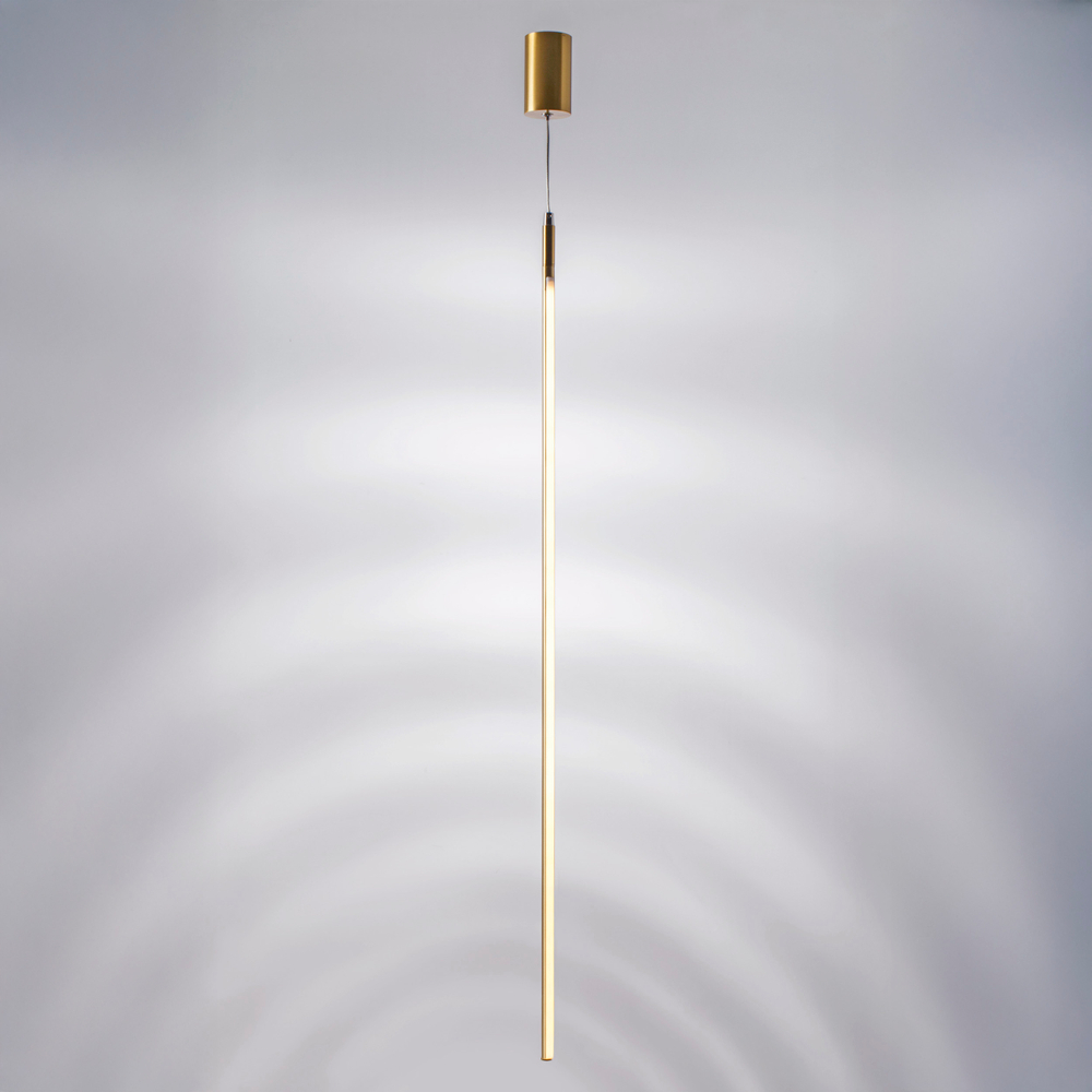 748433 Люстра TUBO LED 24W 2000LM 80G ЗОЛОТО 3000K