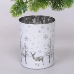 Подсвечник «Лесной олень» 10*12,5 см, Золото