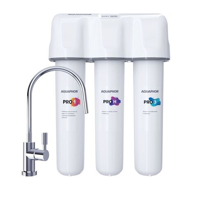Фильтр для воды Аквафор, Кристалл Baby H Pro, под мойку, 3 ступ, 508584