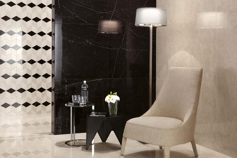Atlas Concorde Marvel Stone Nero Marquina Lappato 75x75