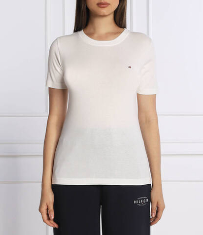футболка Tommy Hilfiger - кремовый(WW0WW36601)