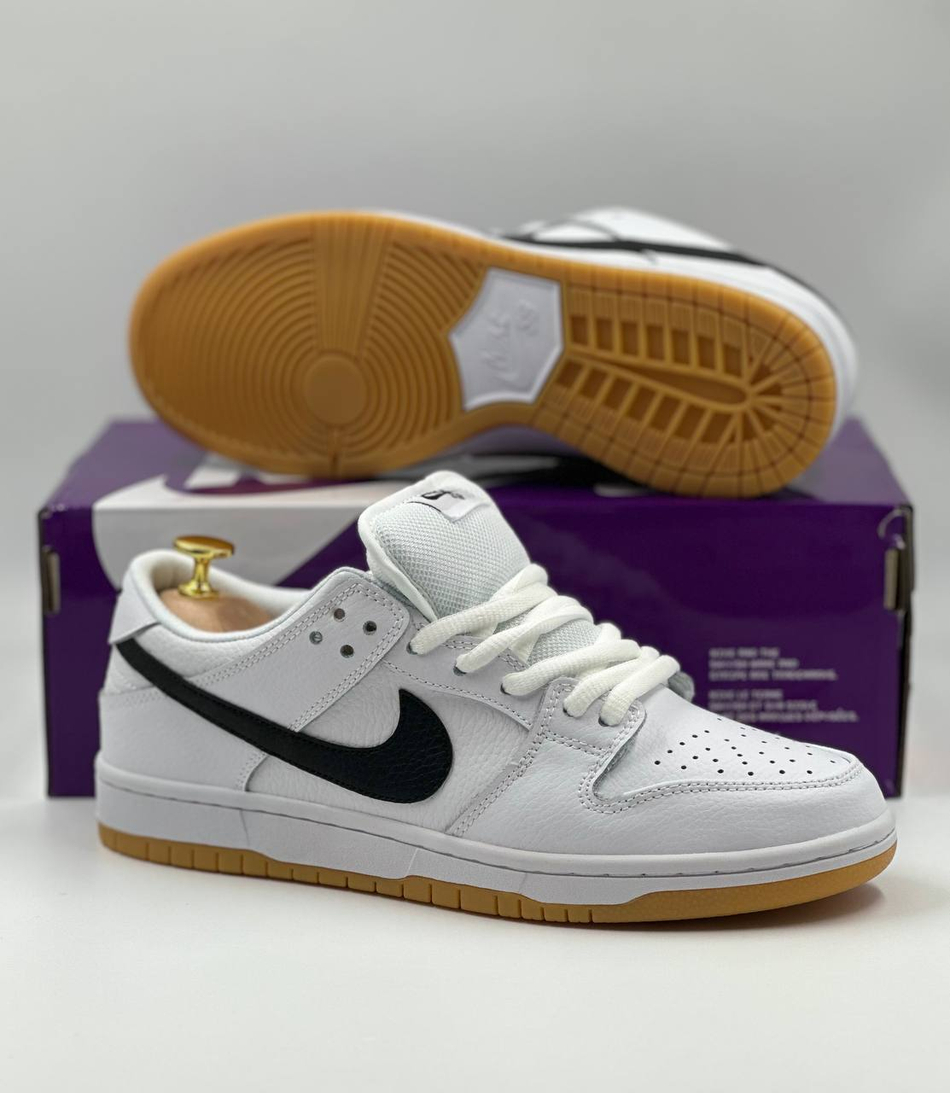 Кроссовки Nike SB Dunk Low #198 (бел.)