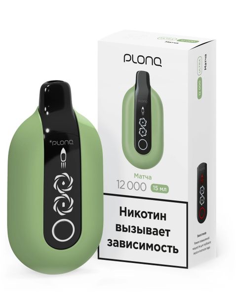 Купить Одноразовый Pod Plonq Plonq ULTRA 12000 - Матча (12000 затяжек)