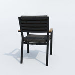 Стул Ideal Patio БОНТА маренго - каркас карбон