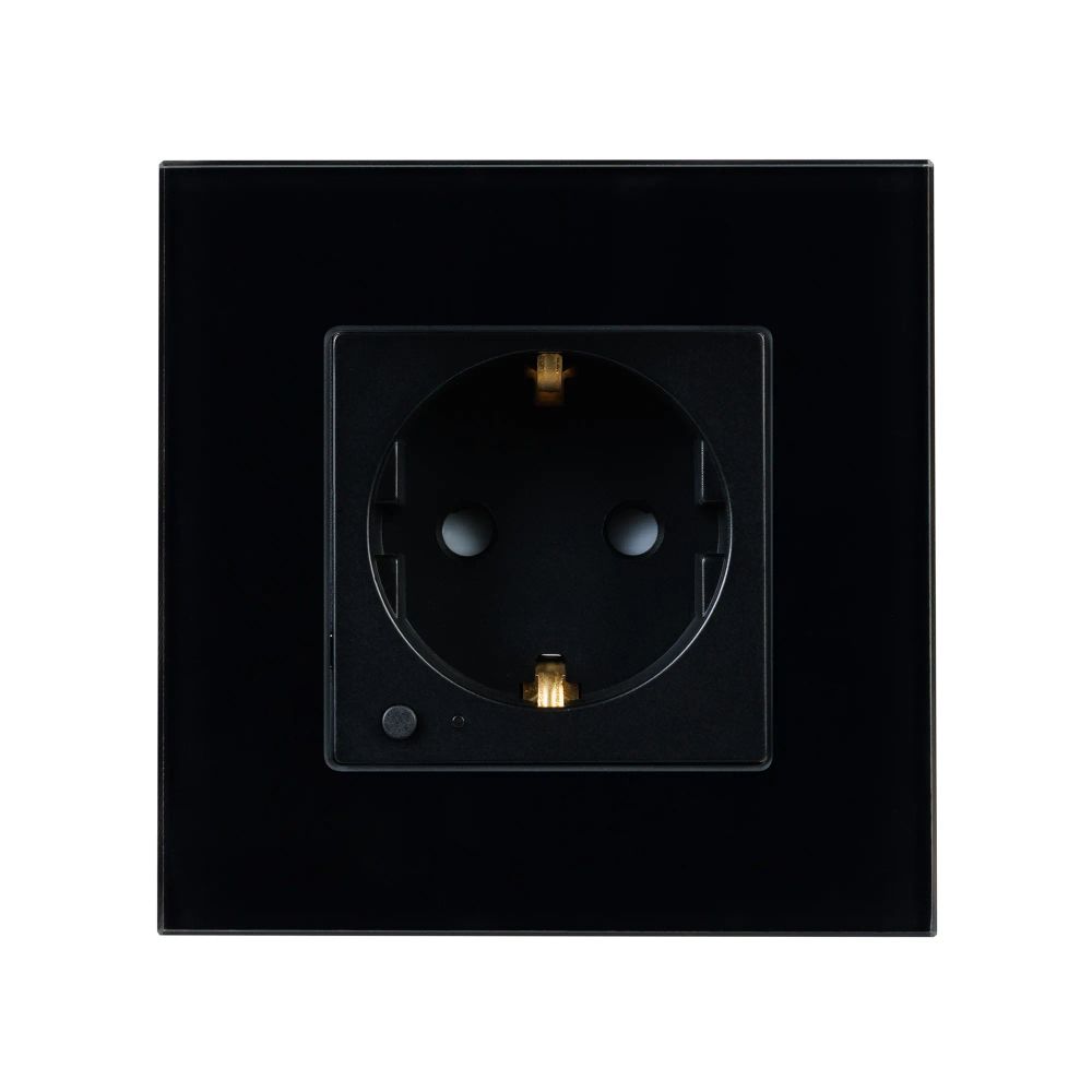 Розетка электрическая с Zigbee управлением SCT-OMALI-EUZB1-PL-BK (240V, 16A, Zigbee) (Arlight, -) 050216