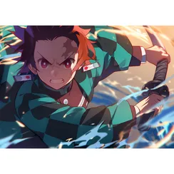 Постер Tanjirou Kamado - Demon Slayer