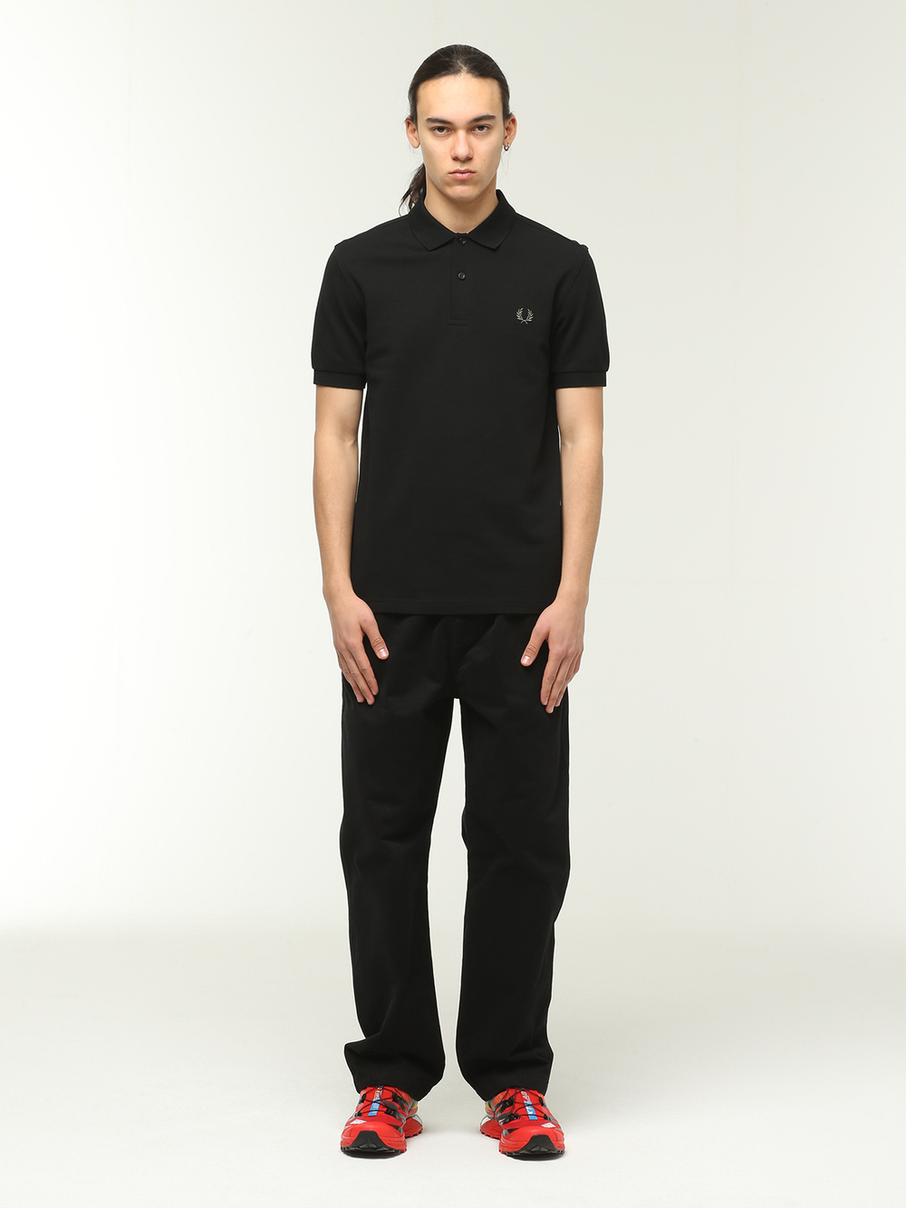 Мужская Рубашка-поло Plain Fred Perry