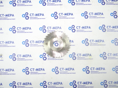 Фреза отрезная по металлу 63х2.5х16мм. z=32 Р6АМ5 с фаской с ш/п