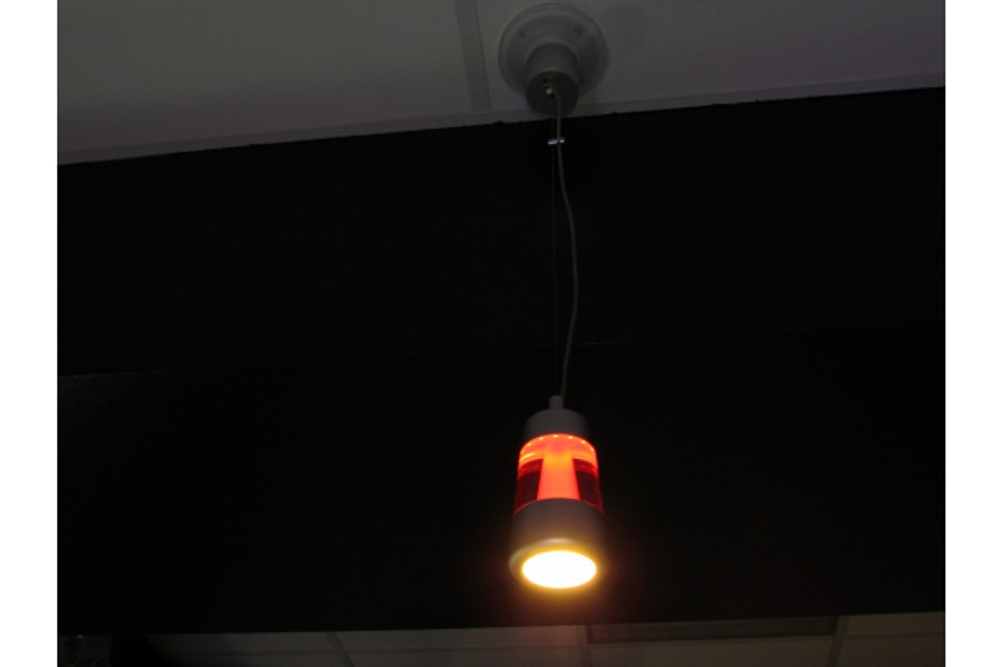 Cndiao WW Red glass LED светильник подвесной 4*1W(С ДРАЙВЕРМ В КОМПЛЕКТЕ)