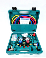 Манометрическая станция для измерения давления фреонов R22, R134A, R404A, R407C, Коллектор Техно (1 шт. / комплект)