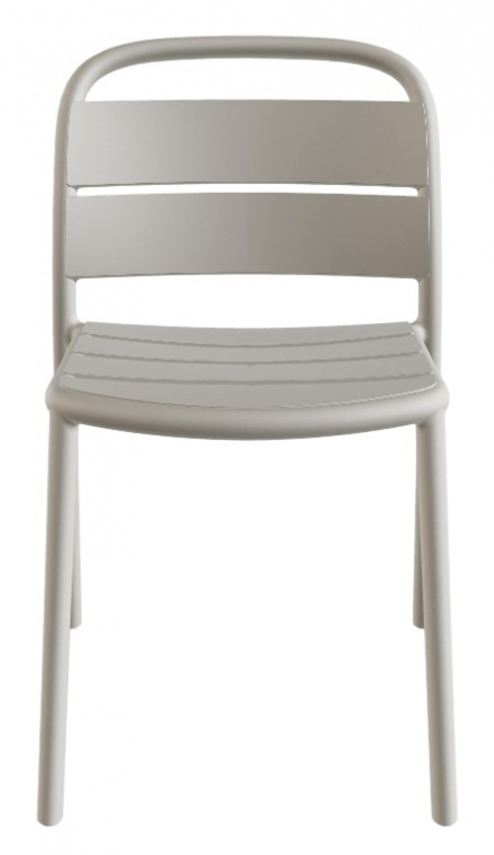 Стул пластиковый Papatya Balat-S, светло-серый