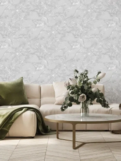 Обои флизелиновые 1,06 RENOWA 1075-06ОАВ Rossi Фактура камня Горная порода Под мрамор C антивандальным эффектом Моющиеся От производителя Метровые 1,06х10м