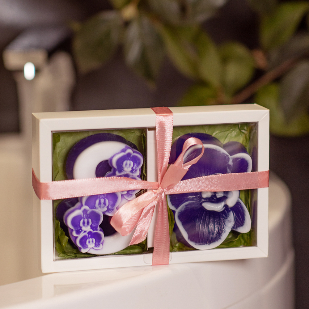 Набор 8 с орхидеей