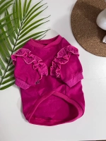 Трикотажная футболка для собак и кошек с рукавом