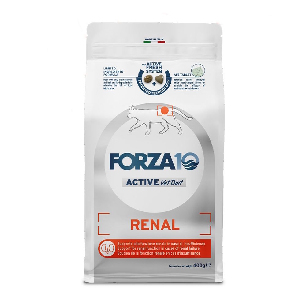 Сухой диетический корм Forza 10 Active VetDiet RENAL Cat для взрослых кошек при острой и хронической почечной недостаточности Сухой диетический корм Forza 10 Active VetDiet RENAL Cat для взрослых кошек при острой и хронической почечной недостаточности