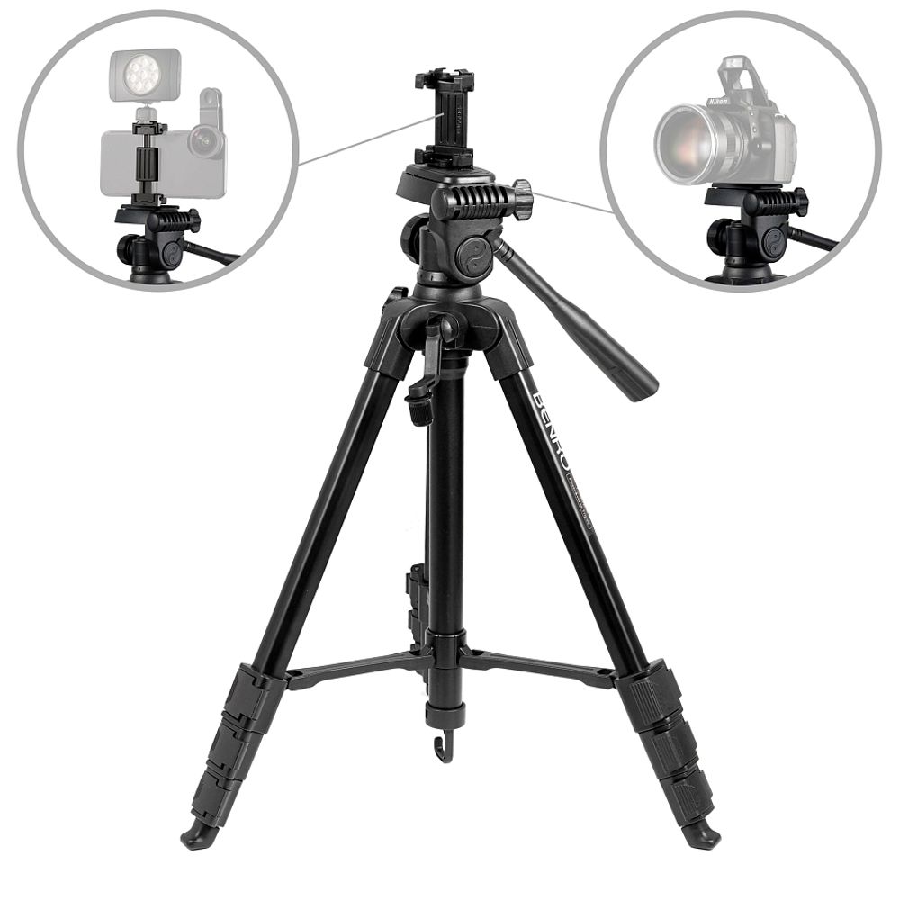 Штатив Benro T660EX+MH2N c держателем для смартфона