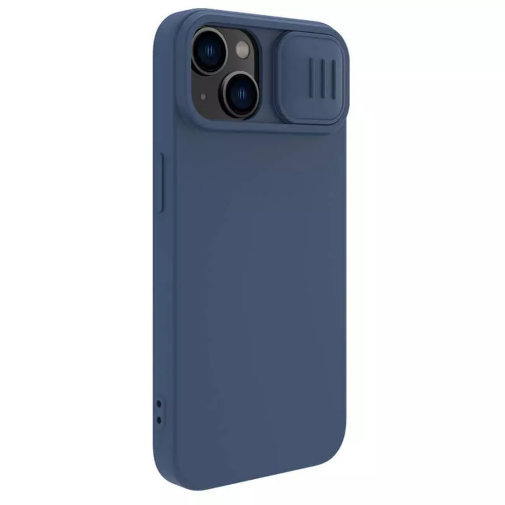 Накладка Nillkin CamShield Silky Silicone Case для iPhone 15 Plus