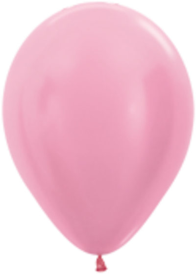 Латексный шар перламутр розовый 12"