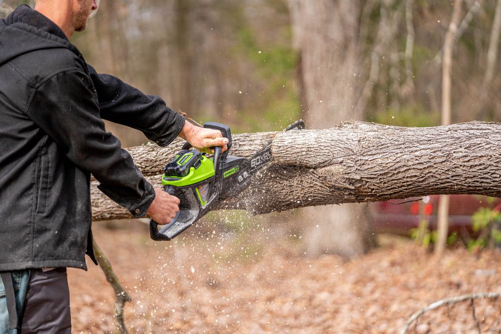 Цепная пила аккумуляторная Greenworks GD60CS25 Арт. 2008907, 60V, 40 см, бесщеточная, 2500 Вт, без АКБ и ЗУ