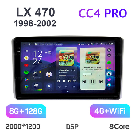 Teyes CC4 Pro 9" для Lexus LX 470 1998-2002