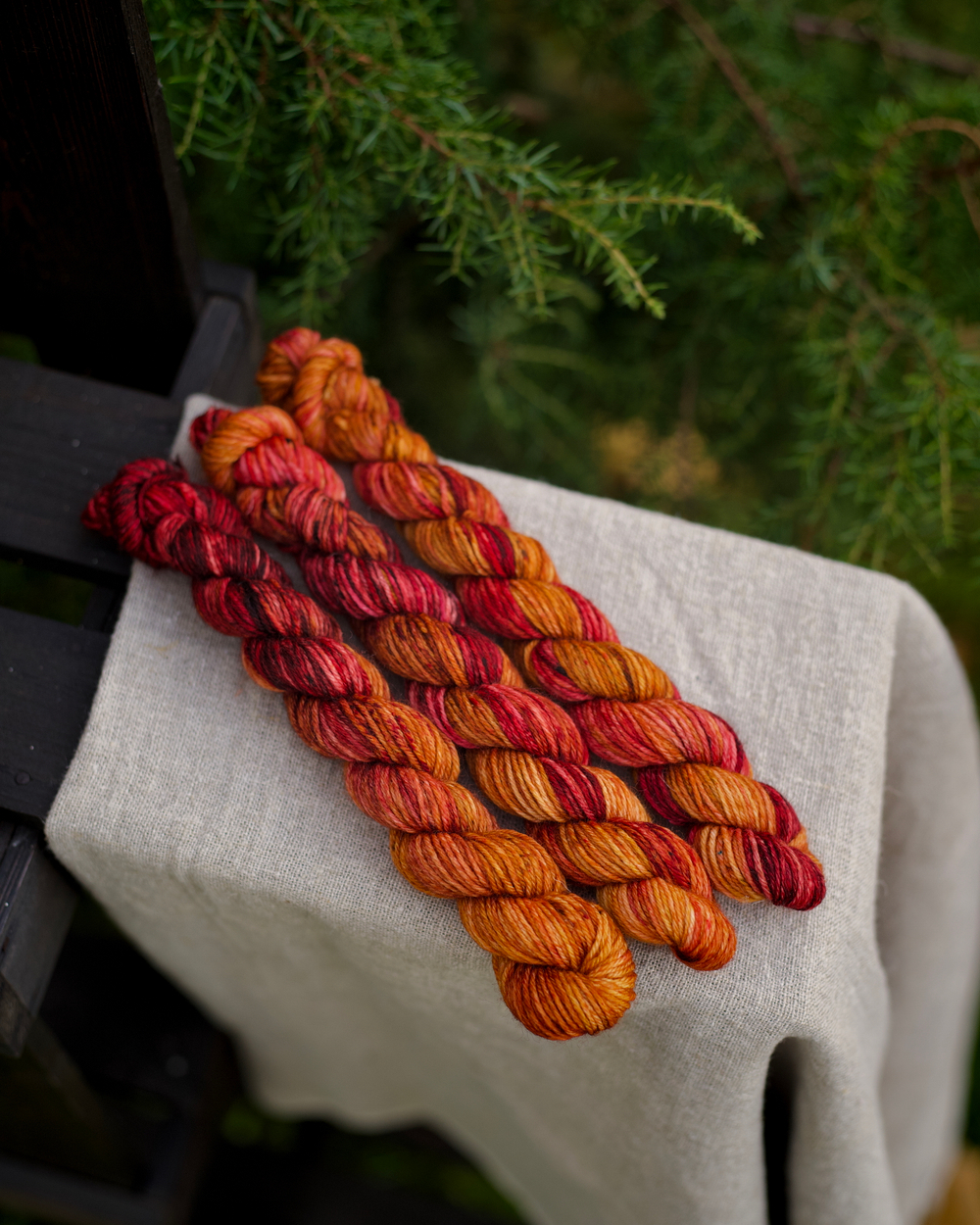 Мини пасма 20 г "Зарево"