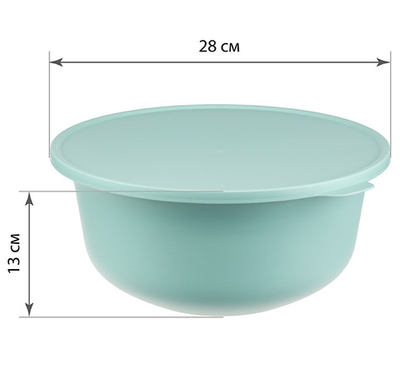 Миска ТЭСТИ 4,3л с крышкой