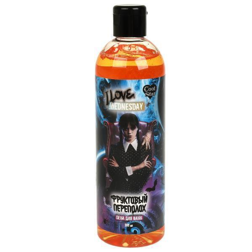 Пена д/ванны 360мл. "Wednesday. Фруктовый переполох" FOA114431WED (Cool Star)