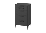 Комод Type oak высокии? 5 ящиков (черный)